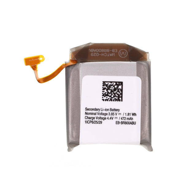 Assembly EB-BR800ABU 3.8V 472mAh Battery Replacement (Without LOGO) for Samsung Gear S4 SM-R800