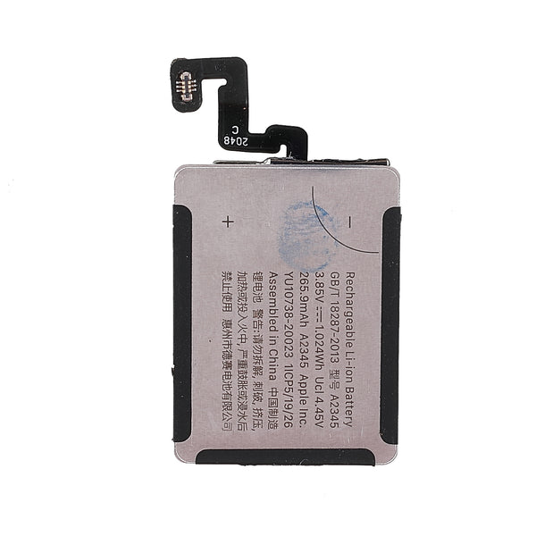 For Apple Watch Series 6 44mm A2345 3.85V 265.9mAh OEM Disassembly Battery Replacement (without Logo)