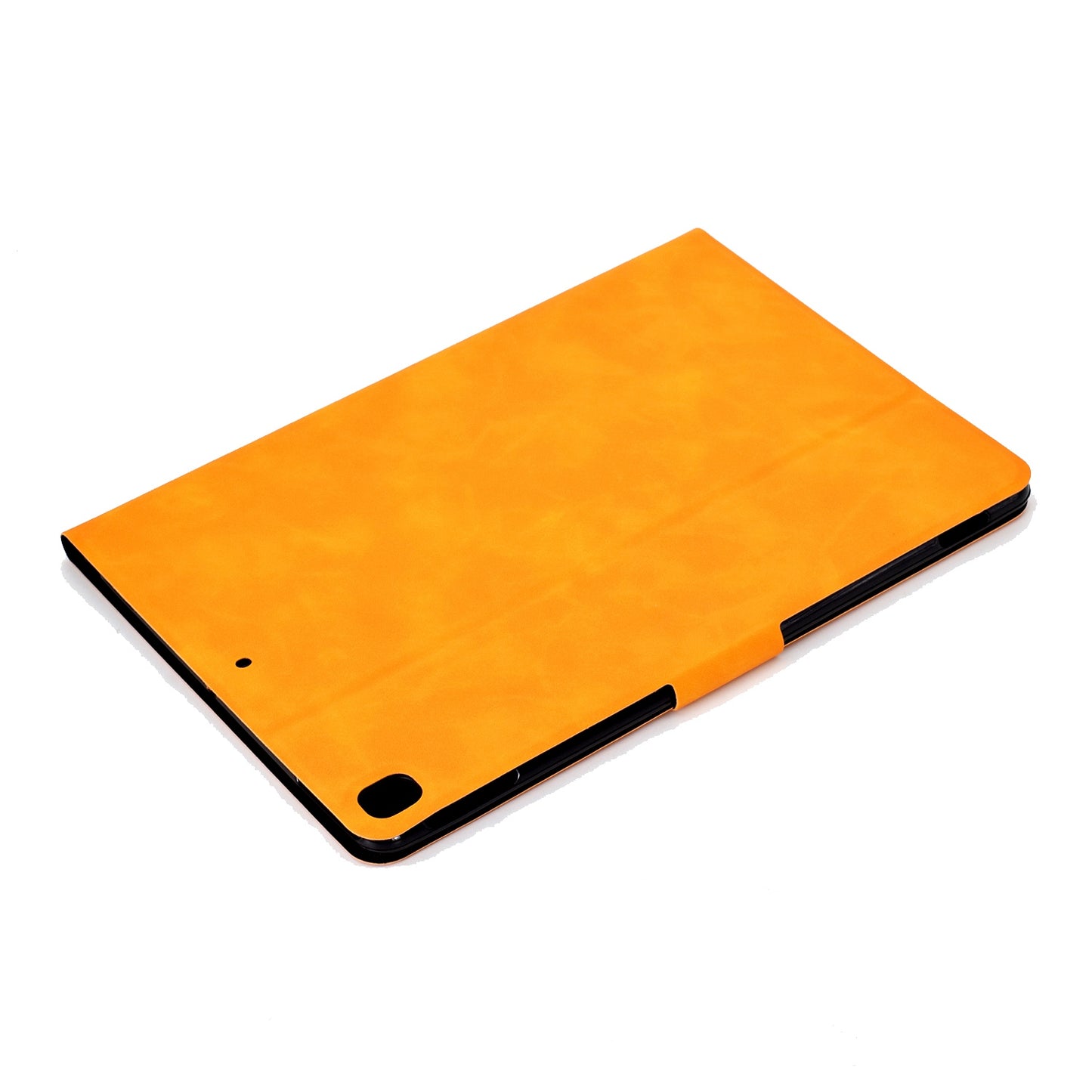 For iPad 10.2 (2020) (2019) / iPad Air 10.5 inch (2019) Calf Textured Leather Tablet Case Card Holder Adjustable Stand Protective Cover