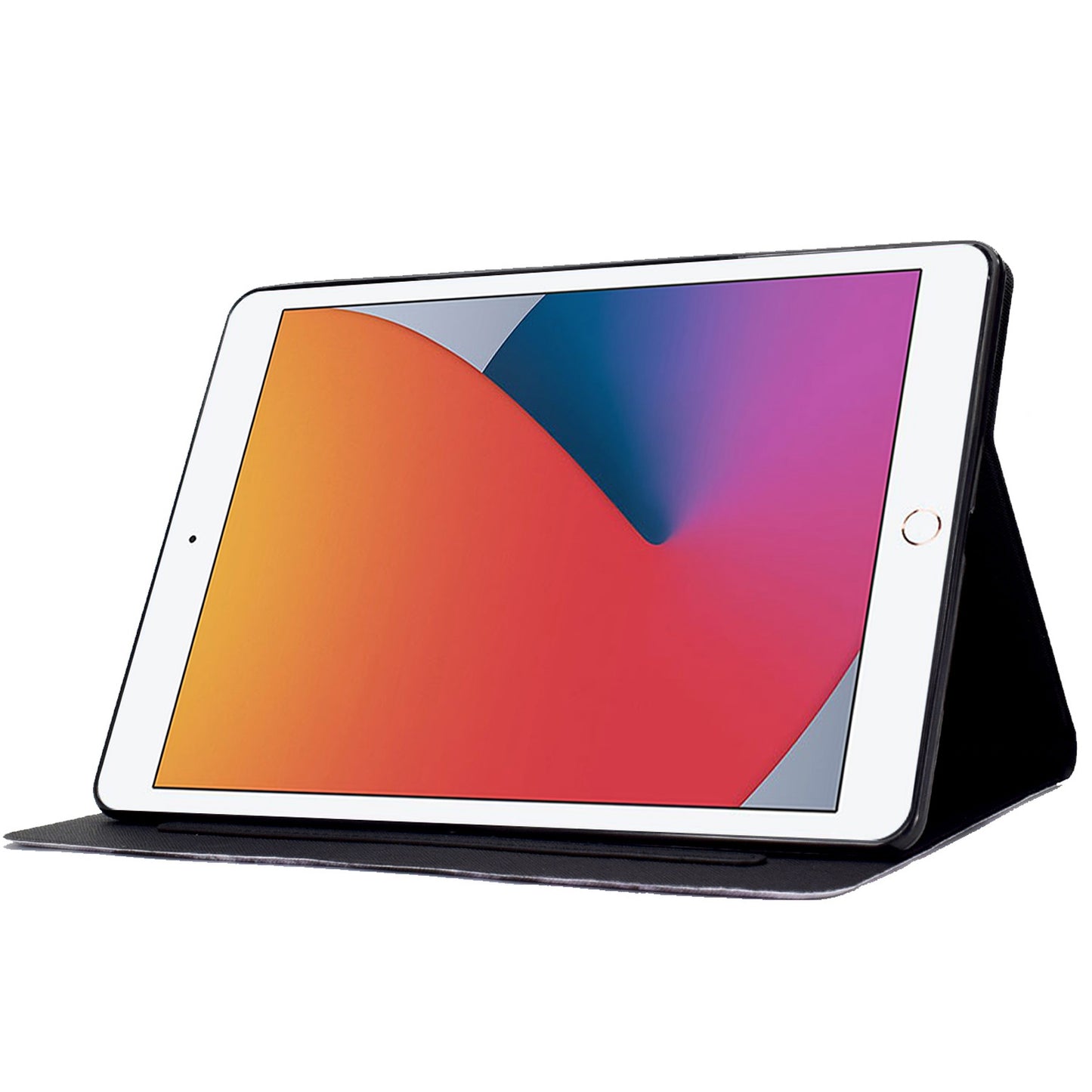 For iPad 10.2 (2020) / (2019) / iPad Air 10.5 inch (2019) Card Slots Stand Leather Case Pattern Printing Magnetic Clasp Tablet Cover