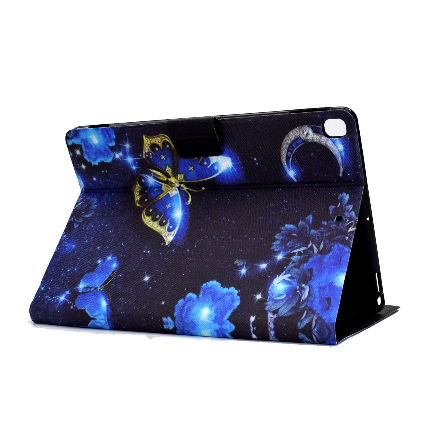 For iPad 10.2 (2020) / (2019) / iPad Air 10.5 inch (2019) Card Slots Stand Leather Case Pattern Printing Magnetic Clasp Tablet Cover