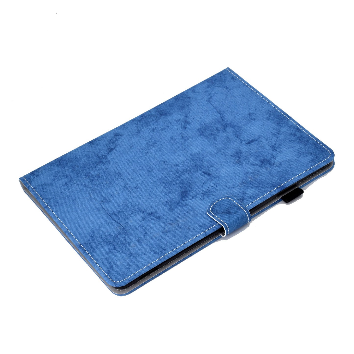 For iPad 10.2 (2019) (2020) / iPad Air 10.5 inch (2019) Cloth Texture PU Leather Tablet Cover Card Slots Folio Stand Protection Case with Pen Storage Loop