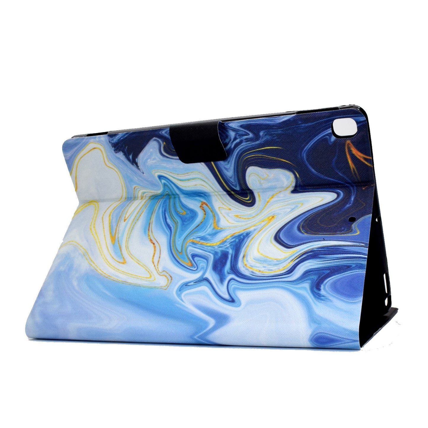 For iPad 10.2 (2020) / (2019) / iPad Air 10.5 inch (2019) Card Slots Stand Leather Case Stylish Pattern Printing Shockproof Magnetic Anti-fall Tablet Cover