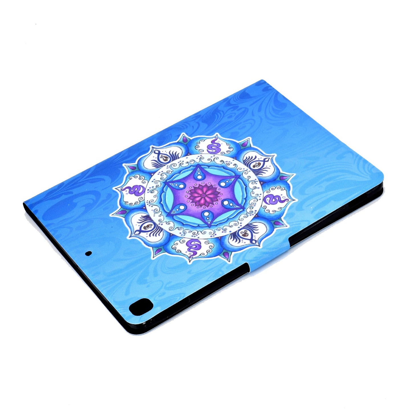 For iPad 10.2 (2020) / (2019) / iPad Air 10.5 inch (2019) Card Slots Stand Leather Case Stylish Pattern Printing Shockproof Magnetic Anti-fall Tablet Cover