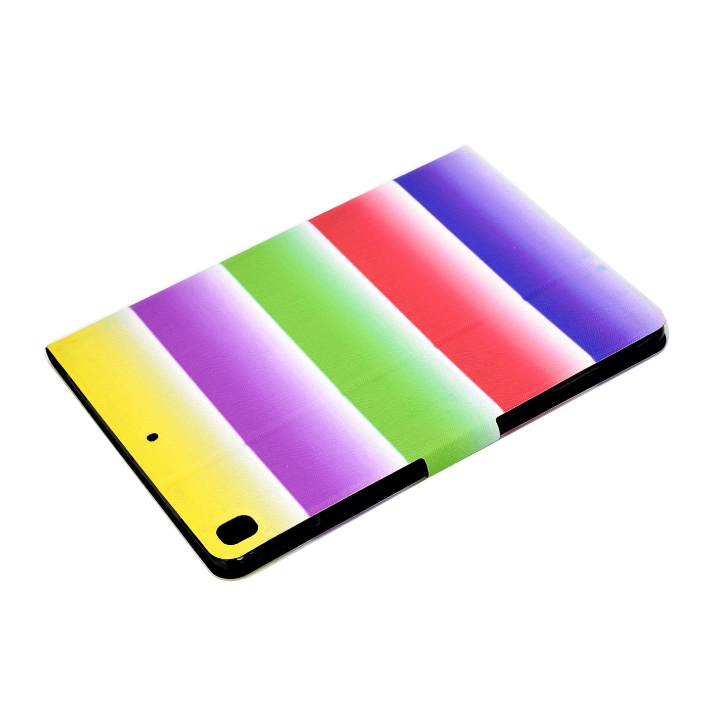 For iPad 10.2 (2020) / (2019) / iPad Air 10.5 inch (2019) Card Slots Stand Leather Case Stylish Pattern Printing Shockproof Magnetic Anti-fall Tablet Cover