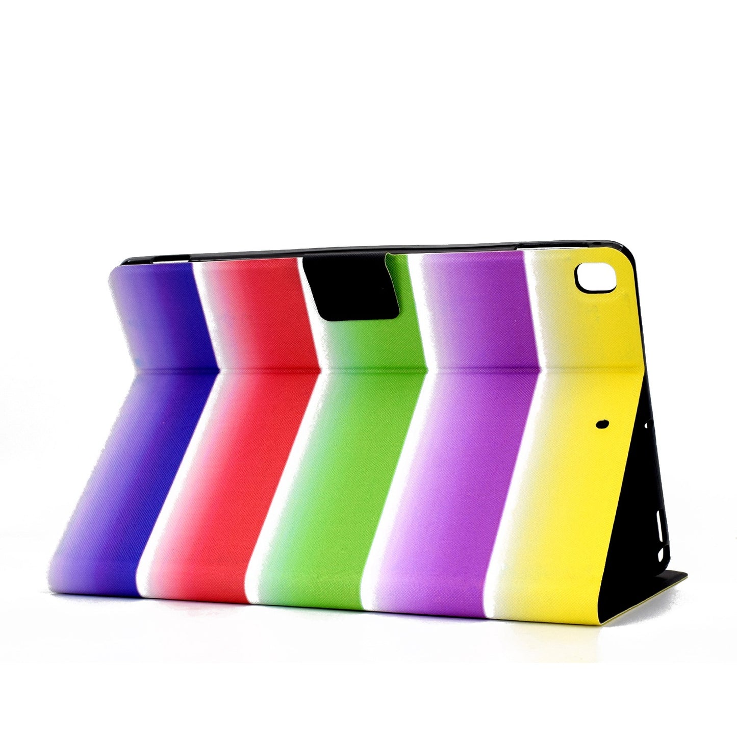For iPad 10.2 (2020) / (2019) / iPad Air 10.5 inch (2019) Card Slots Stand Leather Case Stylish Pattern Printing Shockproof Magnetic Anti-fall Tablet Cover