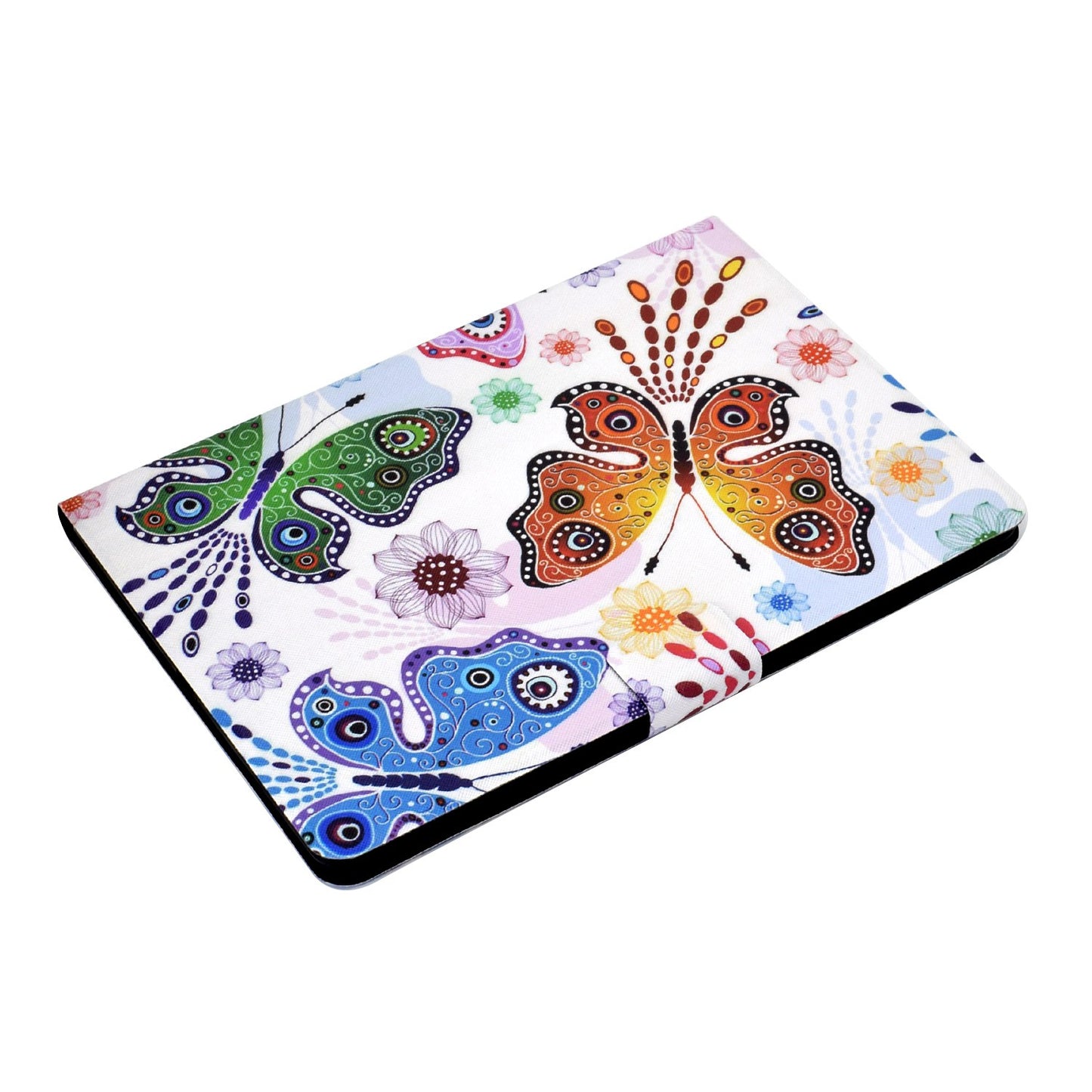For iPad 10.2 (2020) / (2019) / iPad Air 10.5 inch (2019) Card Slots Stand Leather Case Stylish Pattern Printing Shockproof Magnetic Anti-fall Tablet Cover
