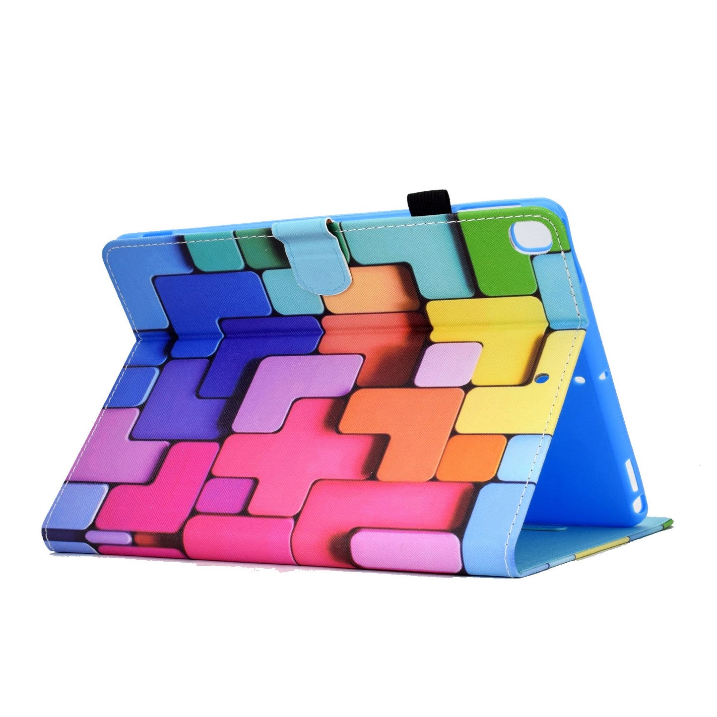 For iPad 10.2 (2020) / (2019) / iPad Air 10.5 inch (2019) Stand Leather Shockproof Case Pattern Printing Card Slots Magnetic Closure Tablet Cover