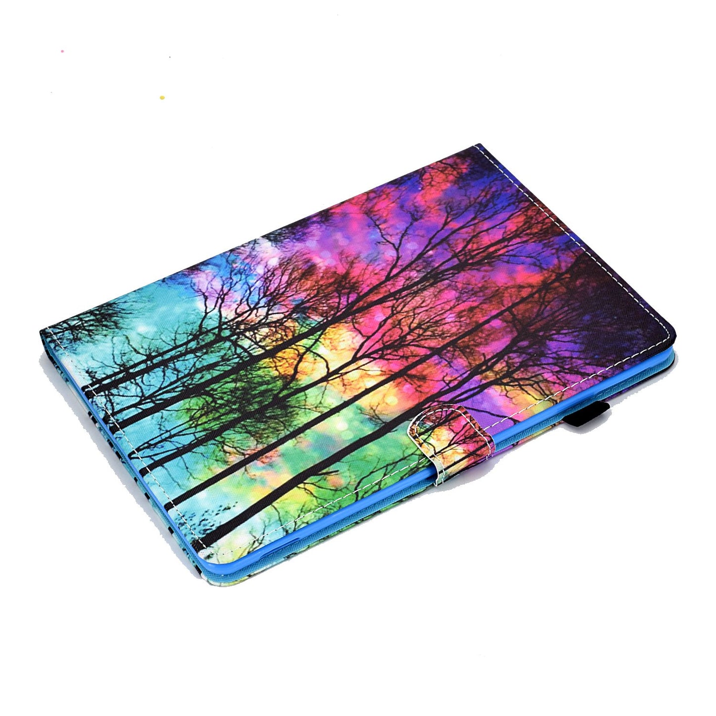 For iPad 10.2 (2020) / (2019) / iPad Air 10.5 inch (2019) Stand Leather Shockproof Case Pattern Printing Card Slots Magnetic Closure Tablet Cover