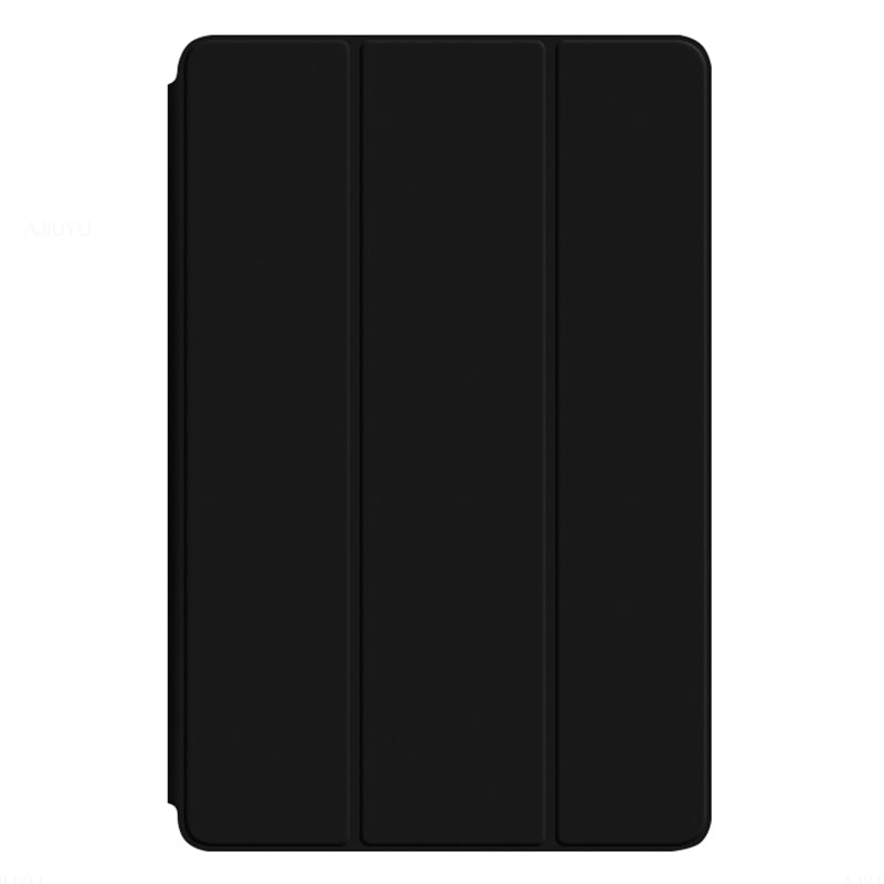For Honor Pad 8 Protective Cover TPU+PU Leather Anti-Drop Case Shockproof Skin-Touch Tablet Case with Three-fold Stand