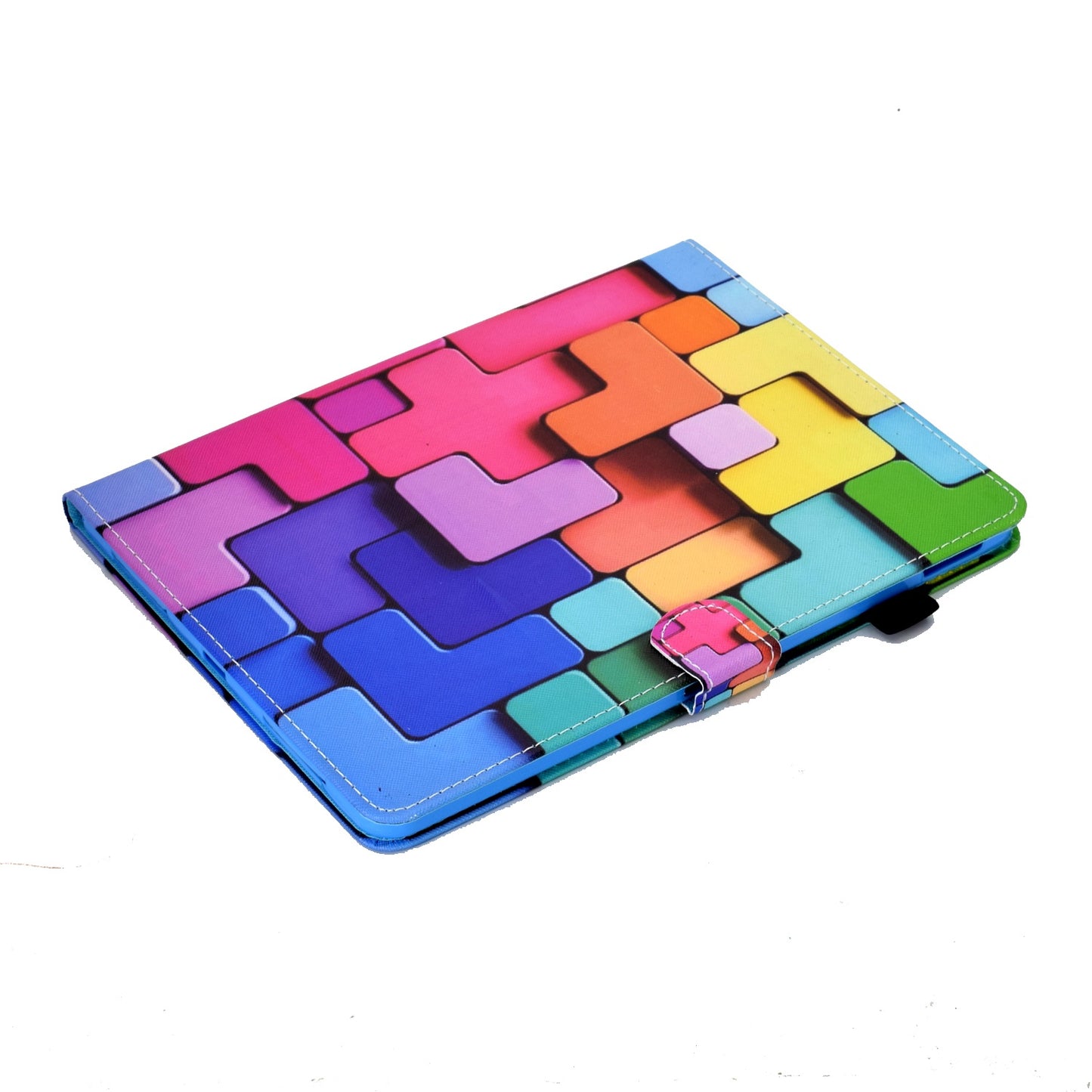 For iPad Pro 11-inch (2018) / (2020) / Air (2020) / (2022) Pattern Printing Tablet Case Stitching PU Leather Card Slots Stand Cover with Pencil Holder