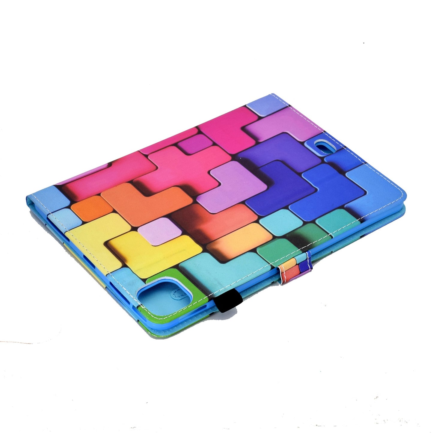 For iPad Pro 11-inch (2018) / (2020) / Air (2020) / (2022) Pattern Printing Tablet Case Stitching PU Leather Card Slots Stand Cover with Pencil Holder
