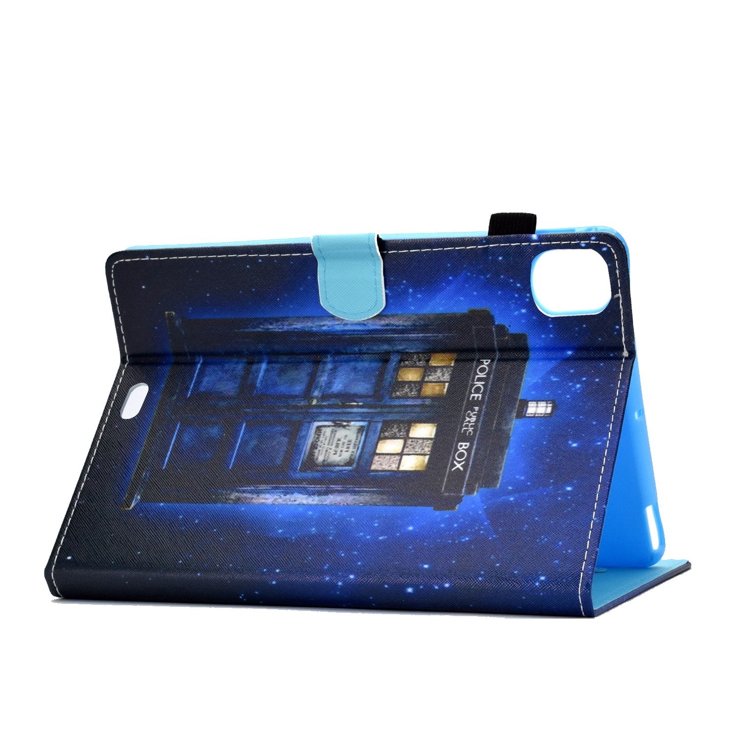 For iPad Pro 11-inch (2018) / (2020) / Air (2020) / (2022) Pattern Printing Tablet Case Stitching PU Leather Card Slots Stand Cover with Pencil Holder