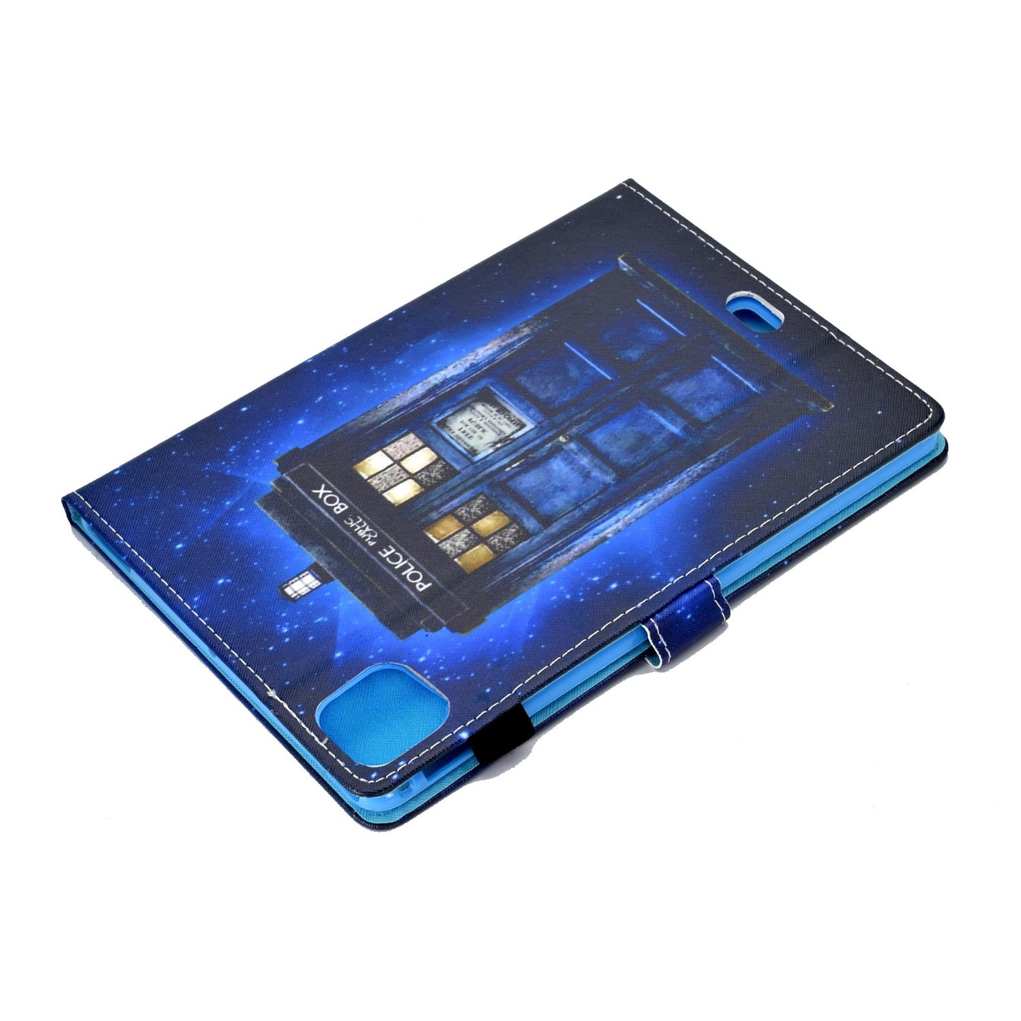 For iPad Pro 11-inch (2018) / (2020) / Air (2020) / (2022) Pattern Printing Tablet Case Stitching PU Leather Card Slots Stand Cover with Pencil Holder