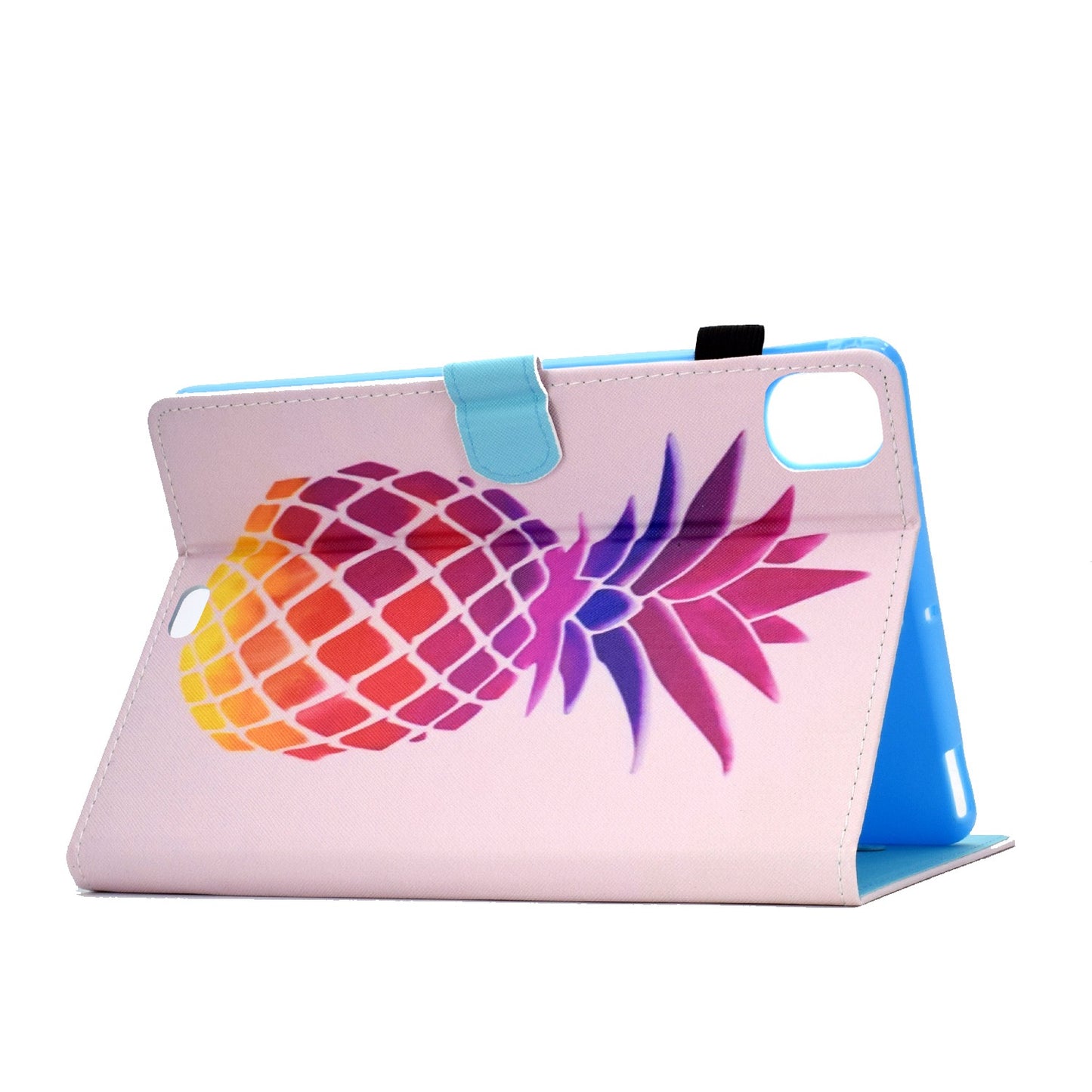 For iPad Pro 11-inch (2018) / (2020) / Air (2020) / (2022) Pattern Printing Tablet Case Stitching PU Leather Card Slots Stand Cover with Pencil Holder