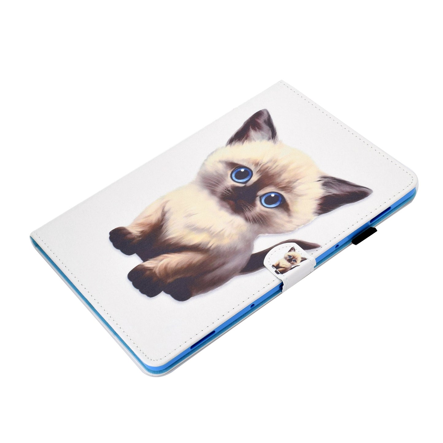 For iPad Pro 11-inch (2018) / (2020) / Air (2020) / (2022) Pattern Printing Tablet Case Stitching PU Leather Card Slots Stand Cover with Pencil Holder