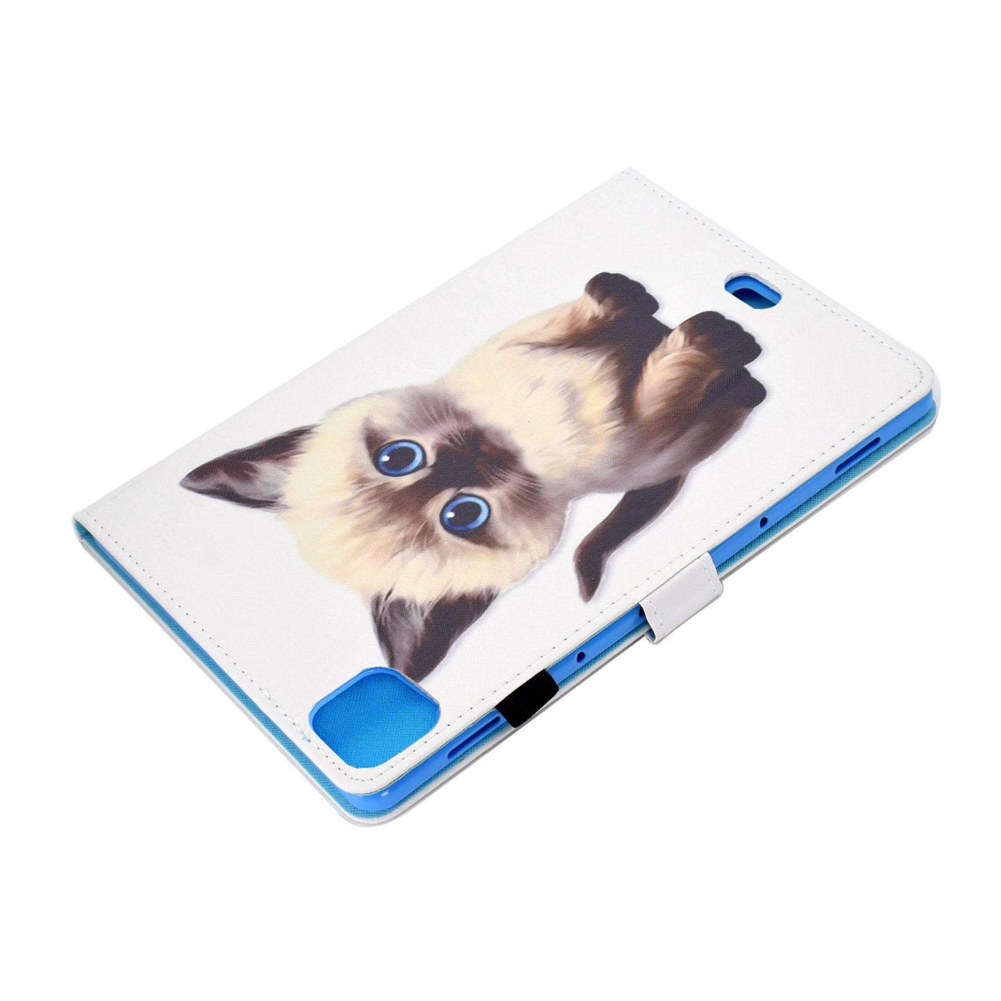 For iPad Pro 11-inch (2018) / (2020) / Air (2020) / (2022) Pattern Printing Tablet Case Stitching PU Leather Card Slots Stand Cover with Pencil Holder