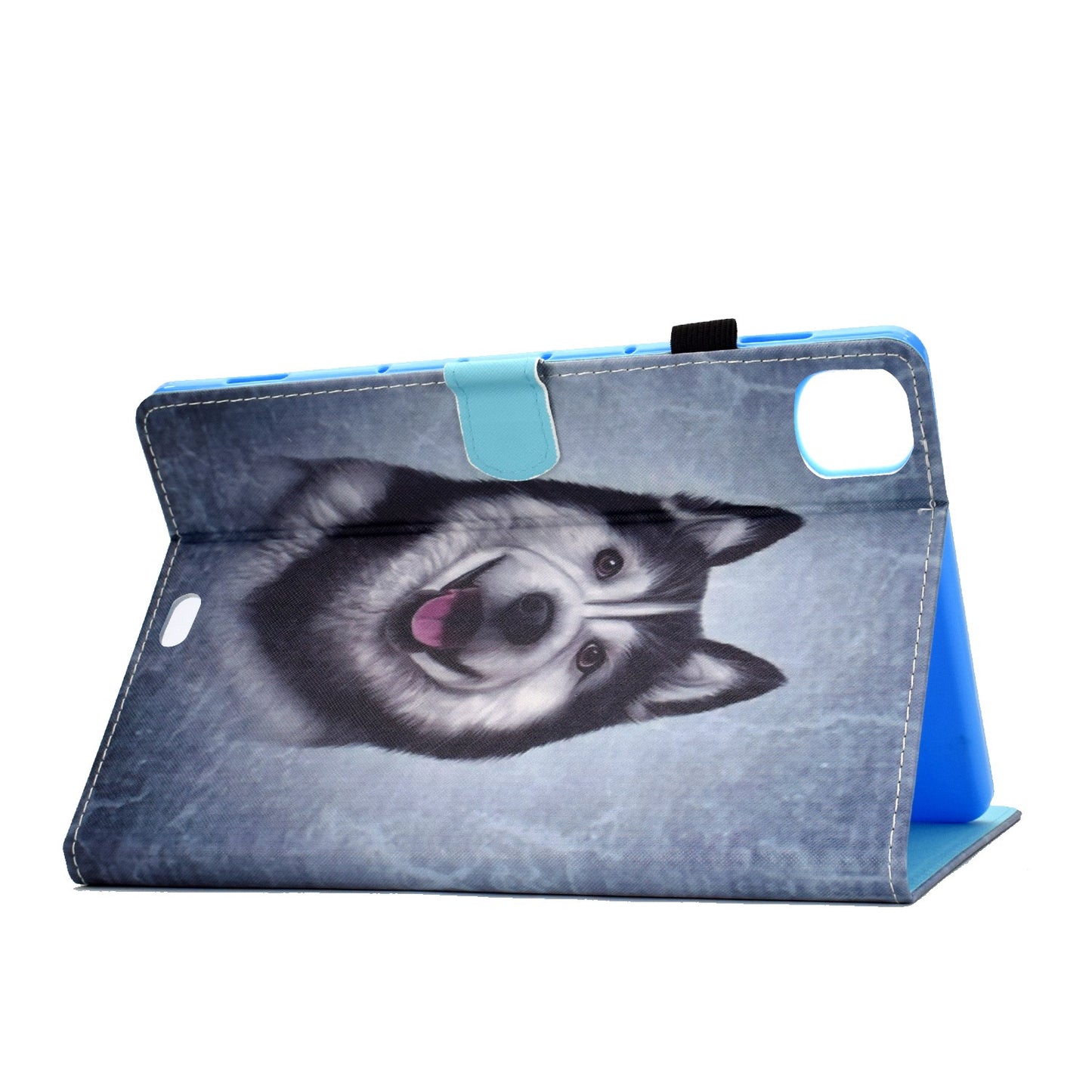 For iPad Pro 11-inch (2018) / (2020) / Air (2020) / (2022) Pattern Printing Tablet Case Stitching PU Leather Card Slots Stand Cover with Pencil Holder