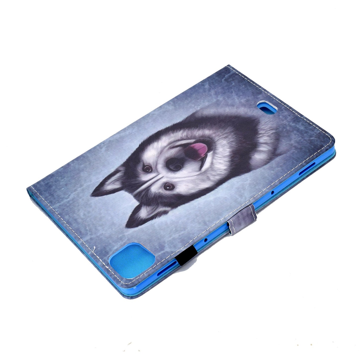 For iPad Pro 11-inch (2018) / (2020) / Air (2020) / (2022) Pattern Printing Tablet Case Stitching PU Leather Card Slots Stand Cover with Pencil Holder