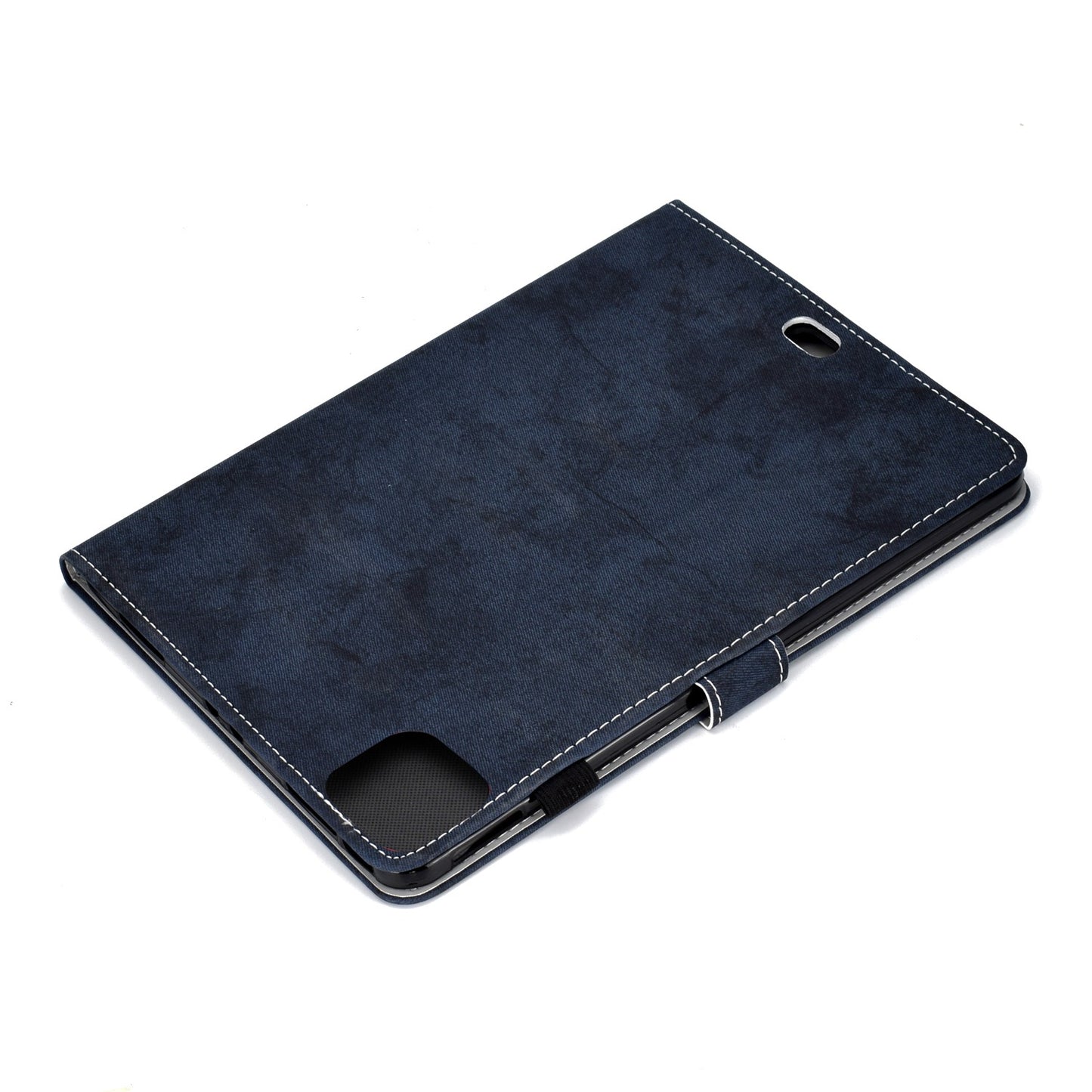 For iPad Pro 11-inch (2018) / (2020) / Air (2020) / (2022) Cloth Texture Tablet Case Solid Color PU Leather Anti-scratch Stand Flip Magnetic Cover with Card Holder