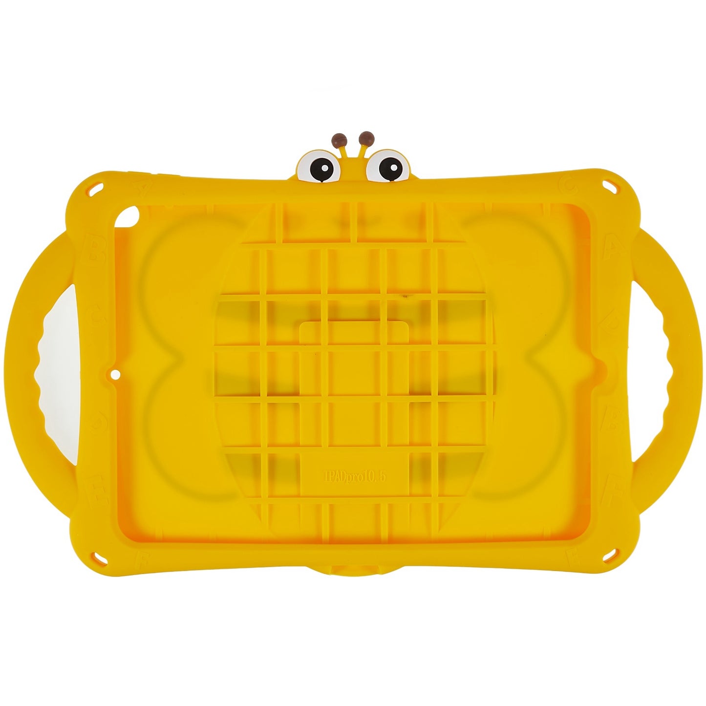 For iPad 10.2 (2021) / (2020) / (2019) / iPad Air 10.5 inch (2019) / iPad Pro 10.5-inch (2017) Bee Style Tablet Case Shockproof Kickstand Cover with Shoulder Strap