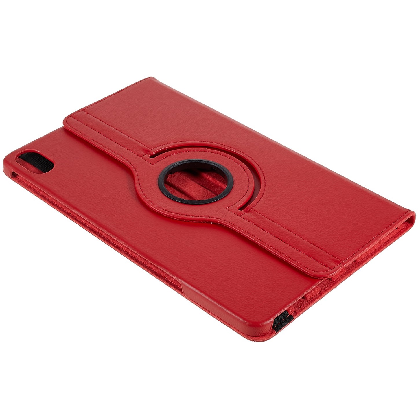 For Honor Pad 8 Drop-proof Anti-shock Leather Tablet Case 360-degree Rotating Protective Cover with Stand