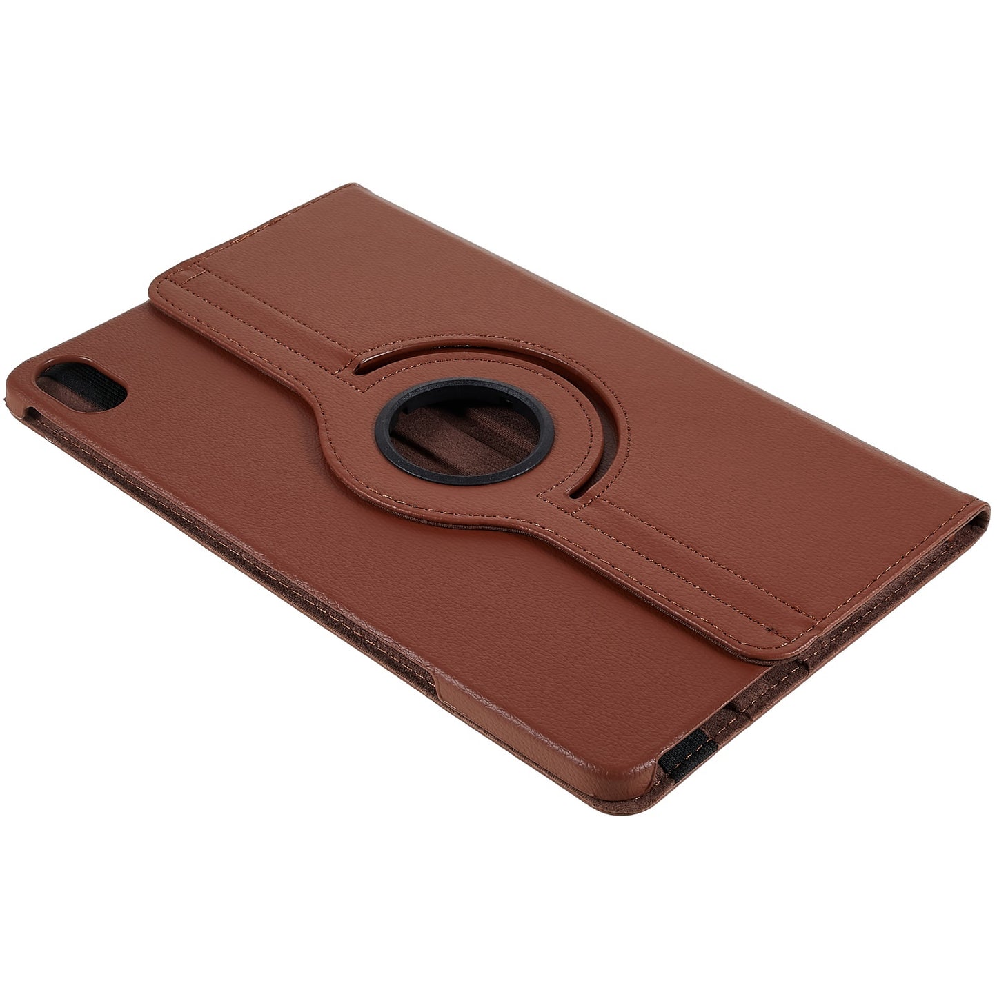 For Honor Pad 8 Drop-proof Anti-shock Leather Tablet Case 360-degree Rotating Protective Cover with Stand