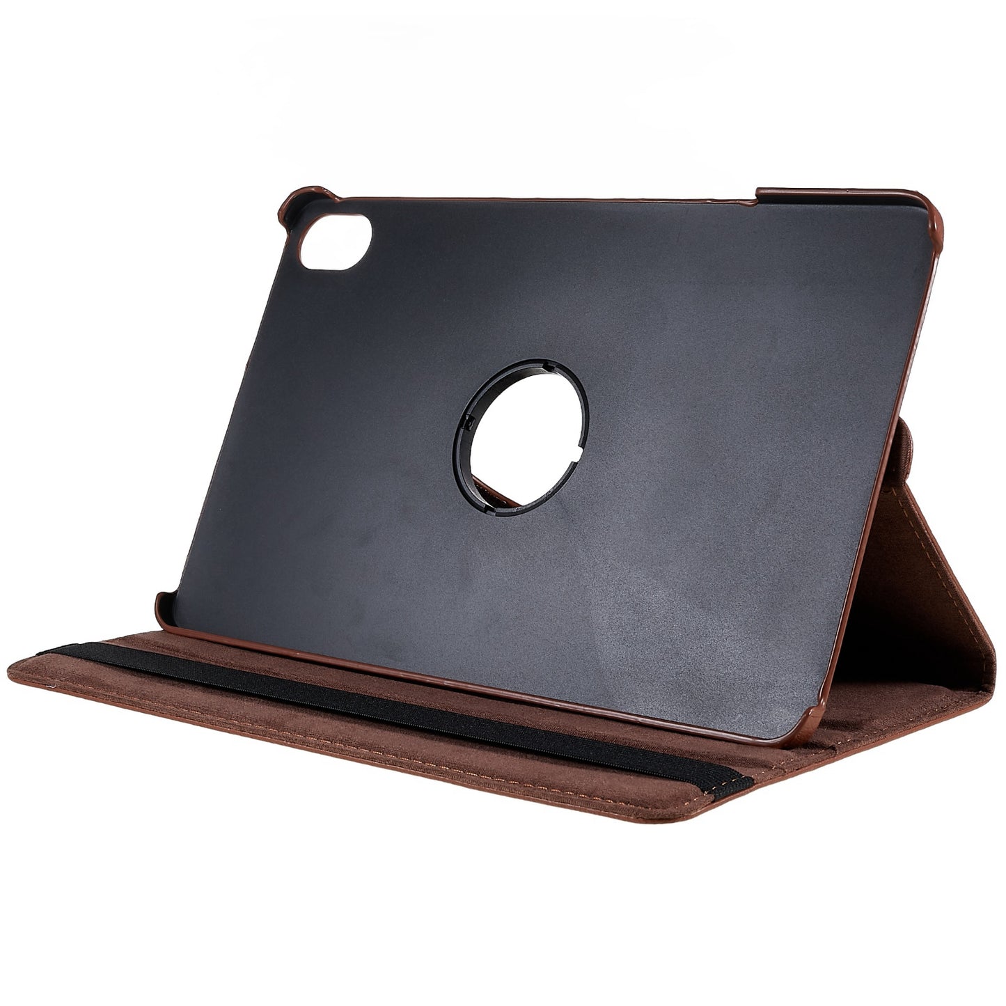 For Honor Pad 8 Drop-proof Anti-shock Leather Tablet Case 360-degree Rotating Protective Cover with Stand