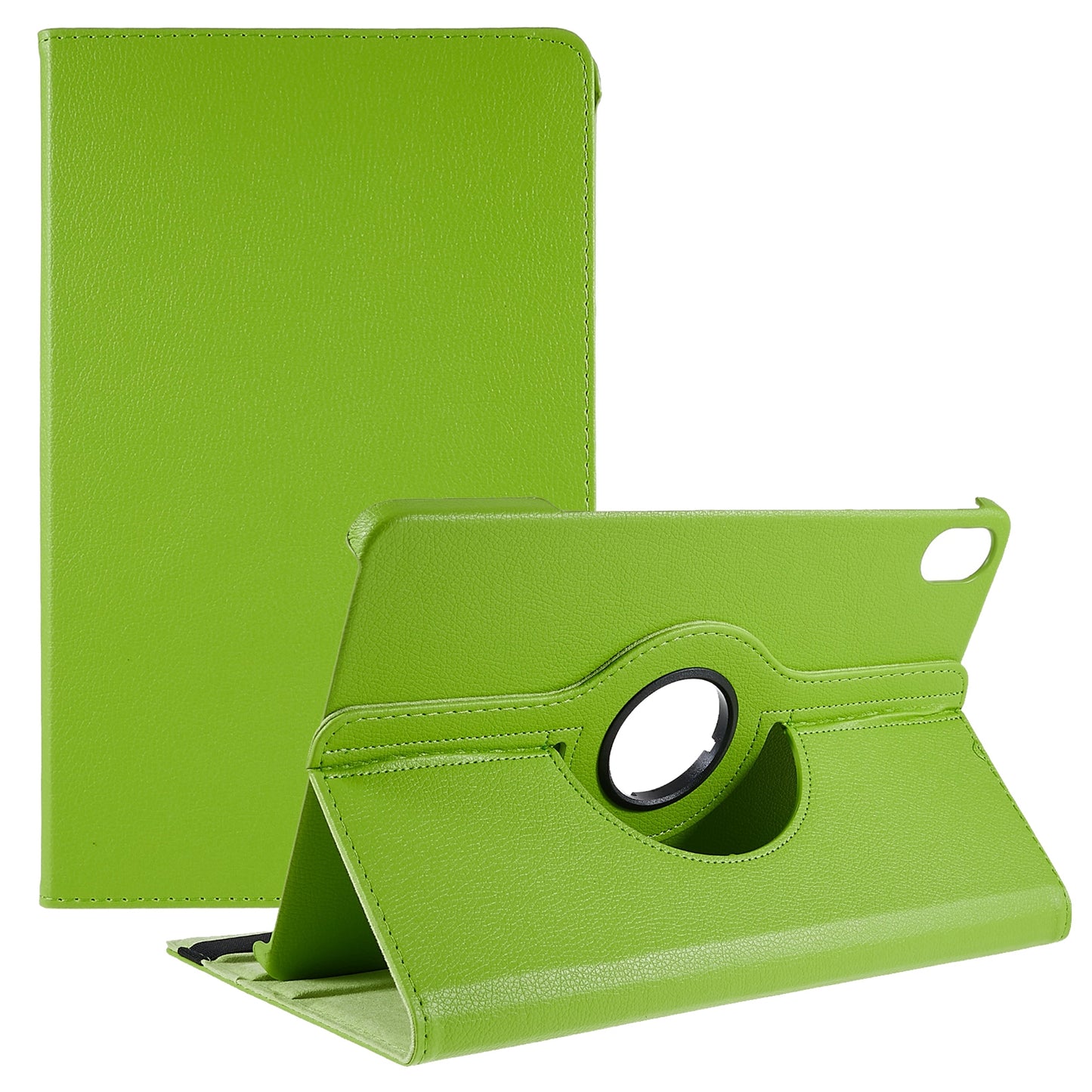 For Honor Pad 8 Drop-proof Anti-shock Leather Tablet Case 360-degree Rotating Protective Cover with Stand