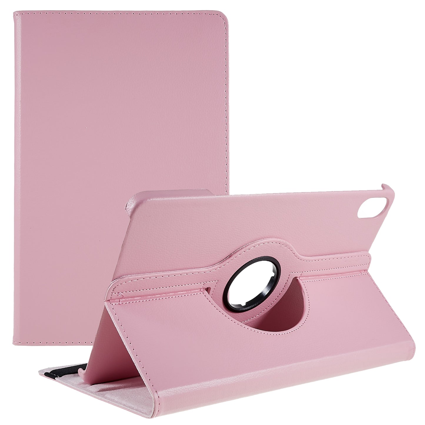 For Honor Pad 8 Drop-proof Anti-shock Leather Tablet Case 360-degree Rotating Protective Cover with Stand