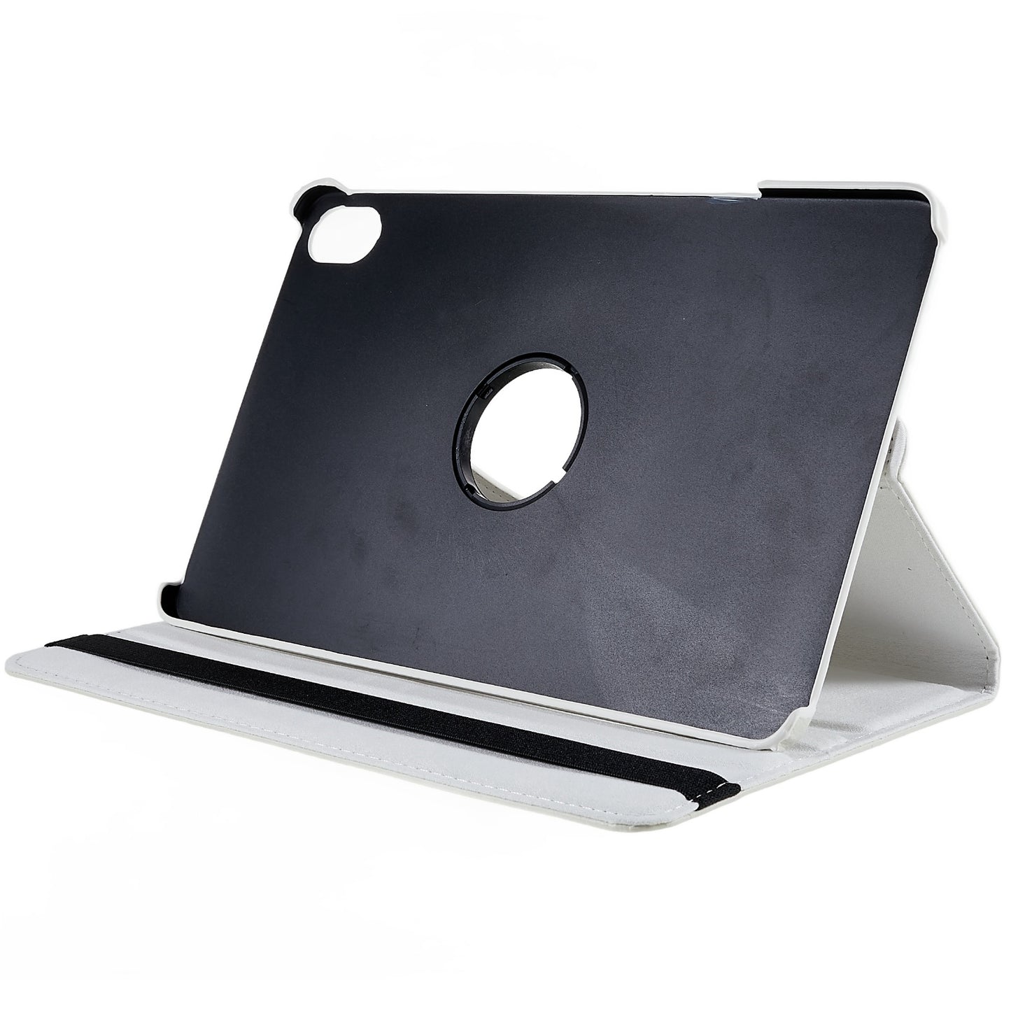For Honor Pad 8 Drop-proof Anti-shock Leather Tablet Case 360-degree Rotating Protective Cover with Stand