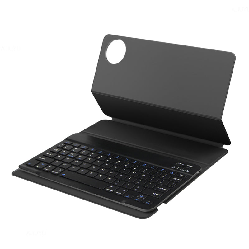 For Huawei MatePad Pro 11 (2022) Removable Bluetooth Keyboard Case PU Leather Protective Cover Anti-Drop Magnetic Keyboard Case