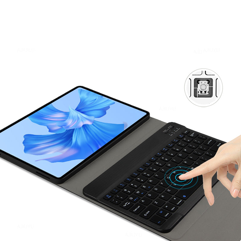 For Huawei MatePad Pro 11 (2022) Magnetic Bluetooth Keyboard Protective Case Anti-Fall Tablet Cover with Stand