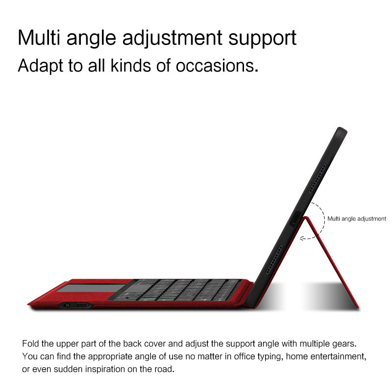 For Huawei MatePad Pro 11 (2022) Integrated Bluetooth Keyboard Case with TouchPad Anti-Drop Tablet Protective Stand Cover