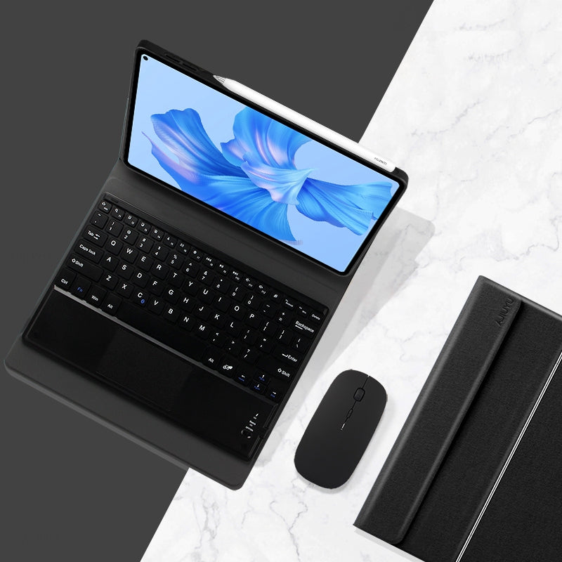 JIUYU for Huawei MatePad Pro 11 (2022) Magnetic Bluetooth Keyboard with TouchPad Detachable Keyboard Case Anti-Scratch Tablet Protective Stand Cover
