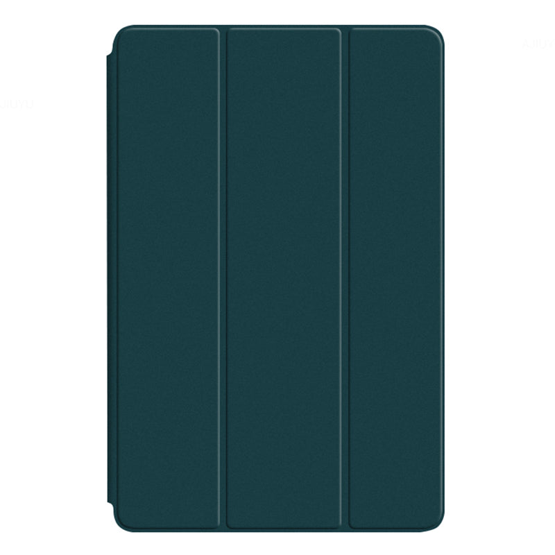 For Huawei MatePad Pro 11 (2022) Folio Flip Anti-fall Protective Cover TPU+PU Leather Skin-touch Tablet Case with Three-fold Stand