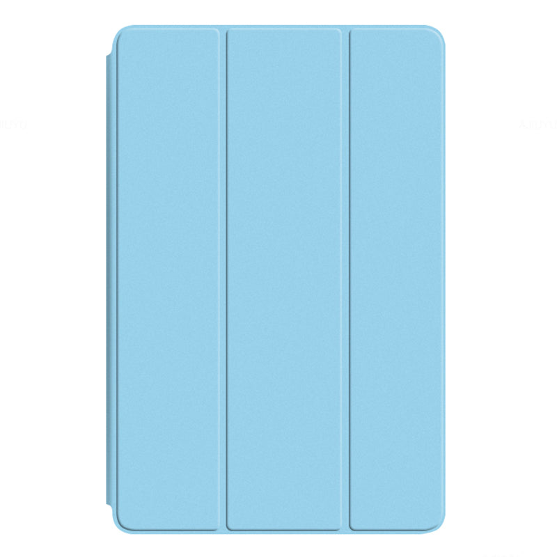 For Huawei MatePad Pro 11 (2022) Folio Flip Anti-fall Protective Cover TPU+PU Leather Skin-touch Tablet Case with Three-fold Stand
