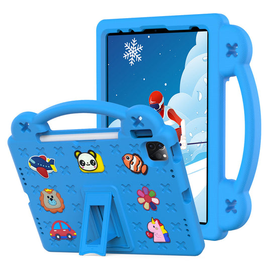 For iPad Pro 11-inch (2021) / (2020) / (2018) / iPad Air (2022) / (2020) Hand Grip EVA Case Shockproof Kickstand Tablet Protective Cover