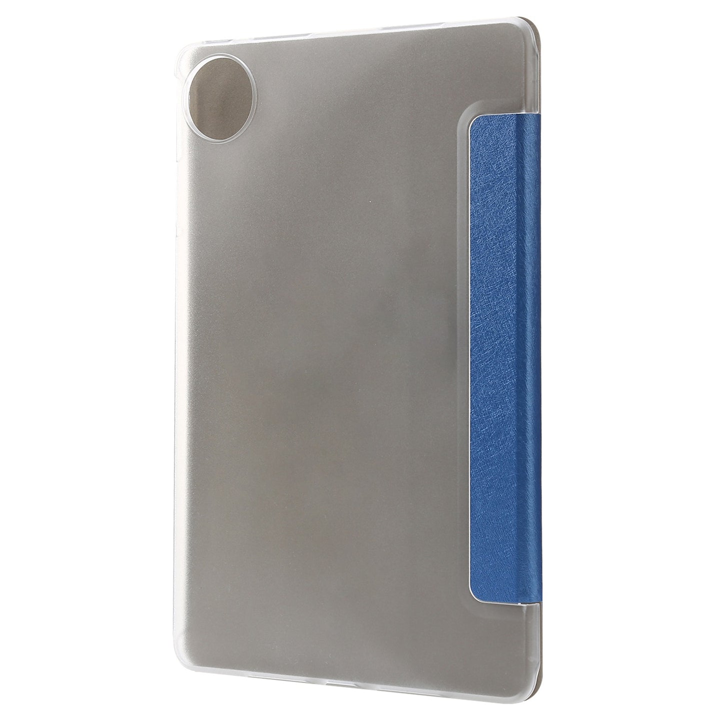 For Huawei MatePad Pro 11 (2022) Silk Texture Protective Case PU Leather Tri-fold Stand Folio Cover