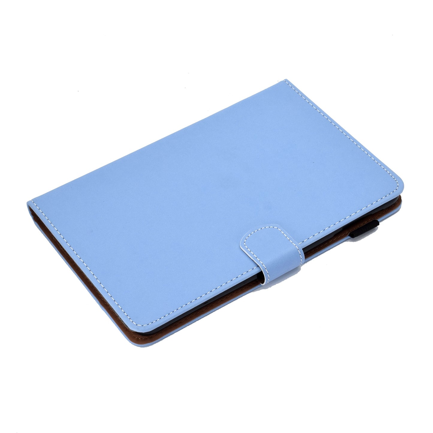 For iPad mini (2019) 7.9 inch / iPad mini 4 / 3 / 2 / 1 Solid Color Tablet Case PU Leather Card Holder Full Protection Cover with Adjustable Stand
