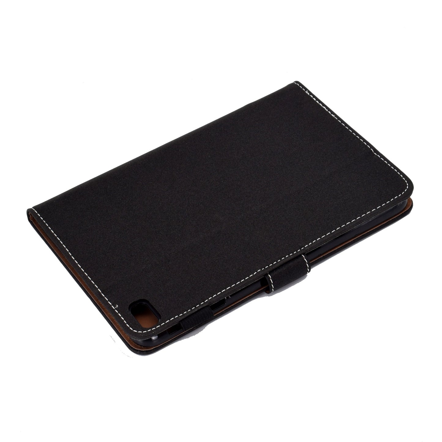 For iPad mini (2019) 7.9 inch / iPad mini 4 / 3 / 2 / 1 Solid Color Tablet Case PU Leather Card Holder Full Protection Cover with Adjustable Stand