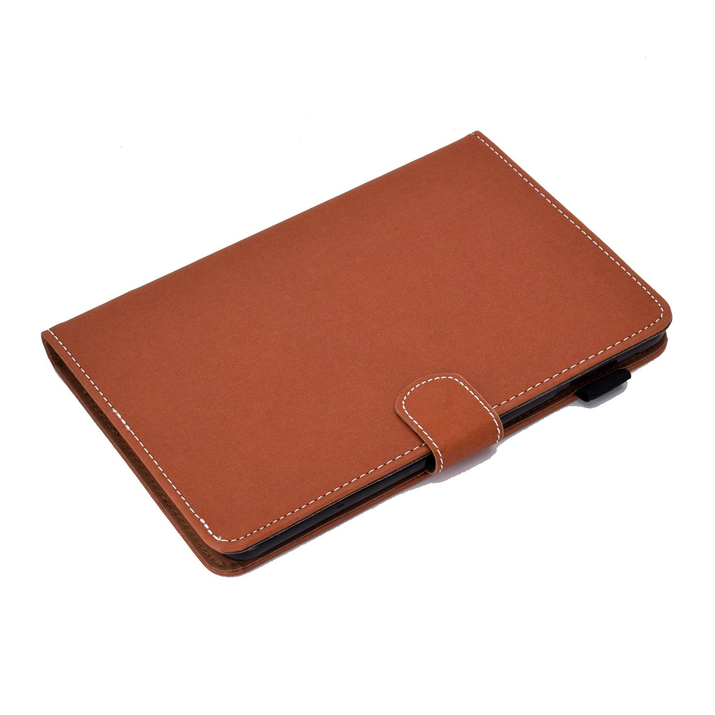 For iPad mini (2019) 7.9 inch / iPad mini 4 / 3 / 2 / 1 Solid Color Tablet Case PU Leather Card Holder Full Protection Cover with Adjustable Stand