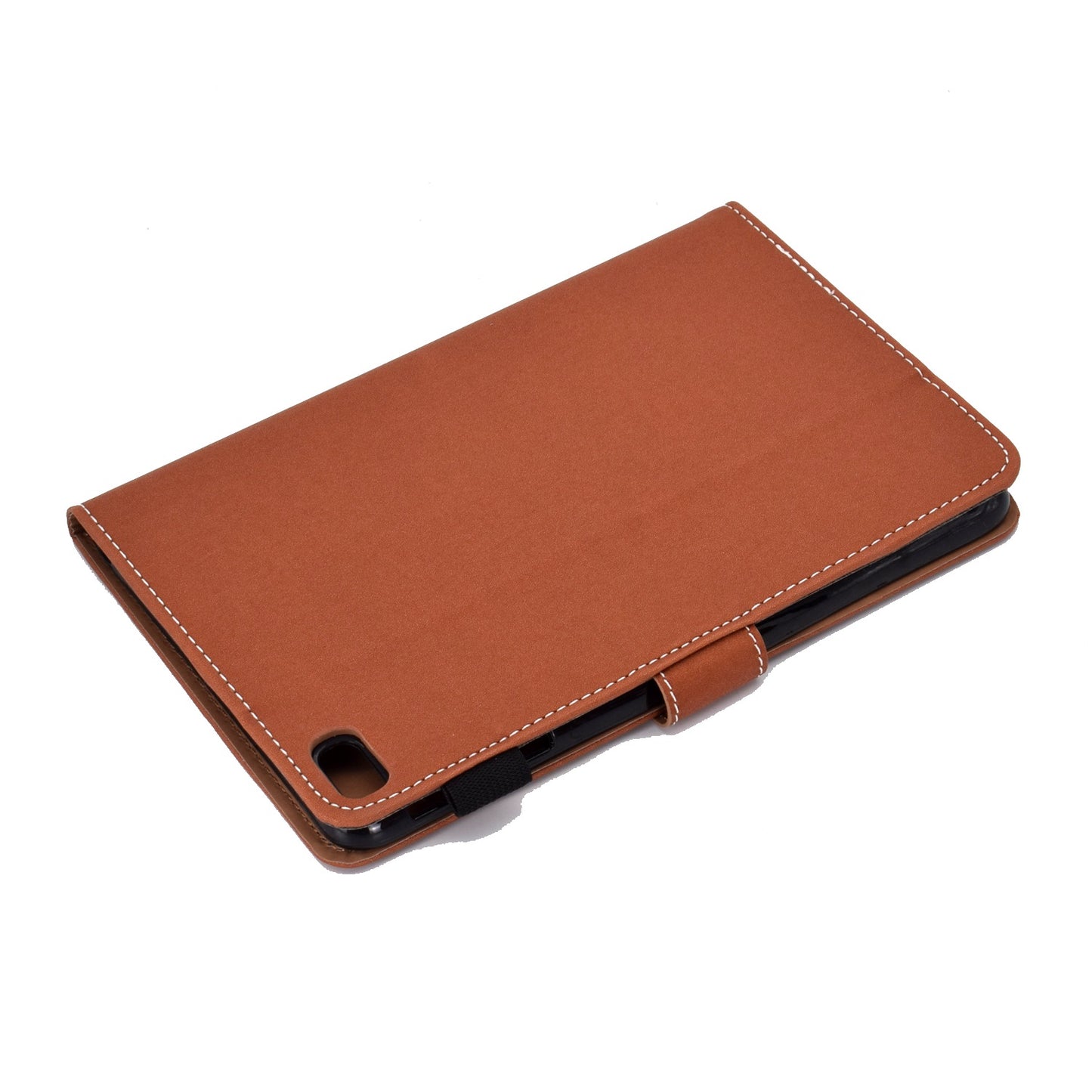 For iPad mini (2019) 7.9 inch / iPad mini 4 / 3 / 2 / 1 Solid Color Tablet Case PU Leather Card Holder Full Protection Cover with Adjustable Stand