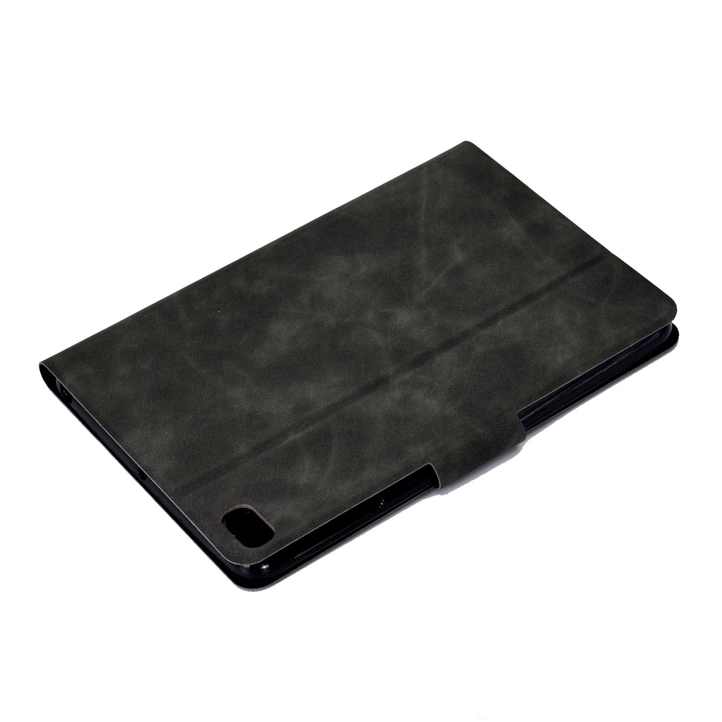 For iPad mini (2019) 7.9 inch / iPad mini 4 / 3 / 2 / 1 Cowhide Texture PU Leather Tablet Stand Case Card Holder Anti-scratch Cover