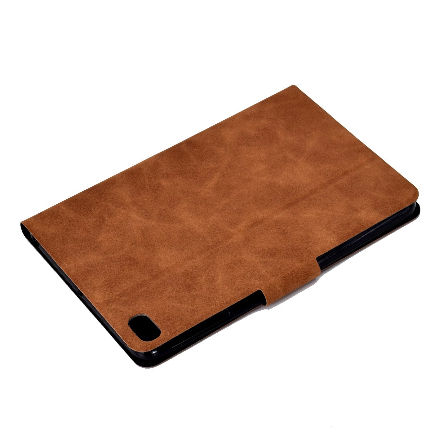 For iPad mini (2019) 7.9 inch / iPad mini 4 / 3 / 2 / 1 Cowhide Texture PU Leather Tablet Stand Case Card Holder Anti-scratch Cover