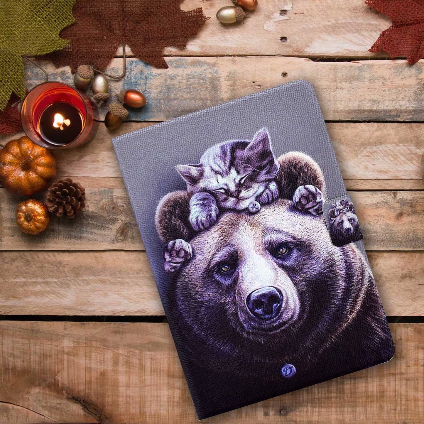 For iPad Mini 1 / 2 / 3 / 4 / mini (2019) 7.9 inch Pattern Printing Magnetic Flip Case PU Leather Folding Folio Stand Cover with Card Slots