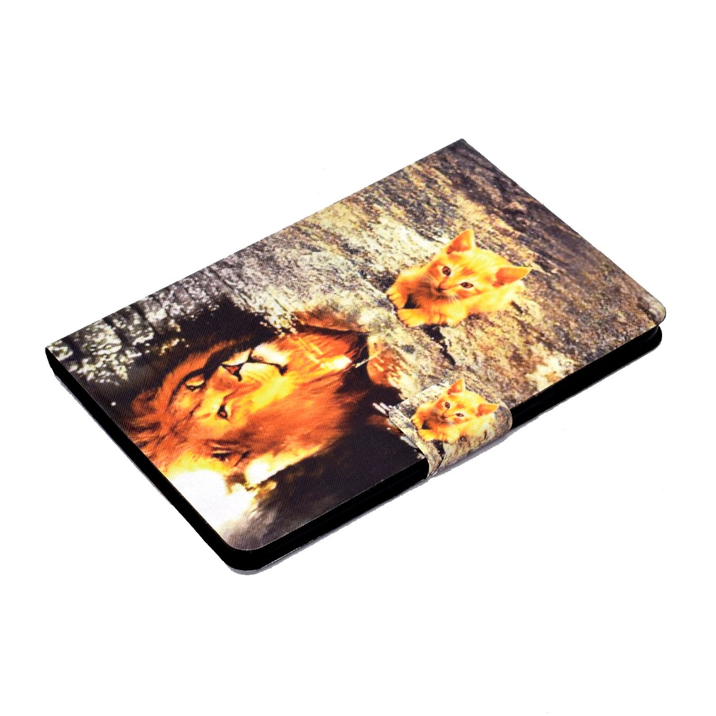 For iPad Mini 1 / 2 / 3 / 4 / mini (2019) 7.9 inch Pattern Printing Magnetic Flip Case PU Leather Folding Folio Stand Cover with Card Slots