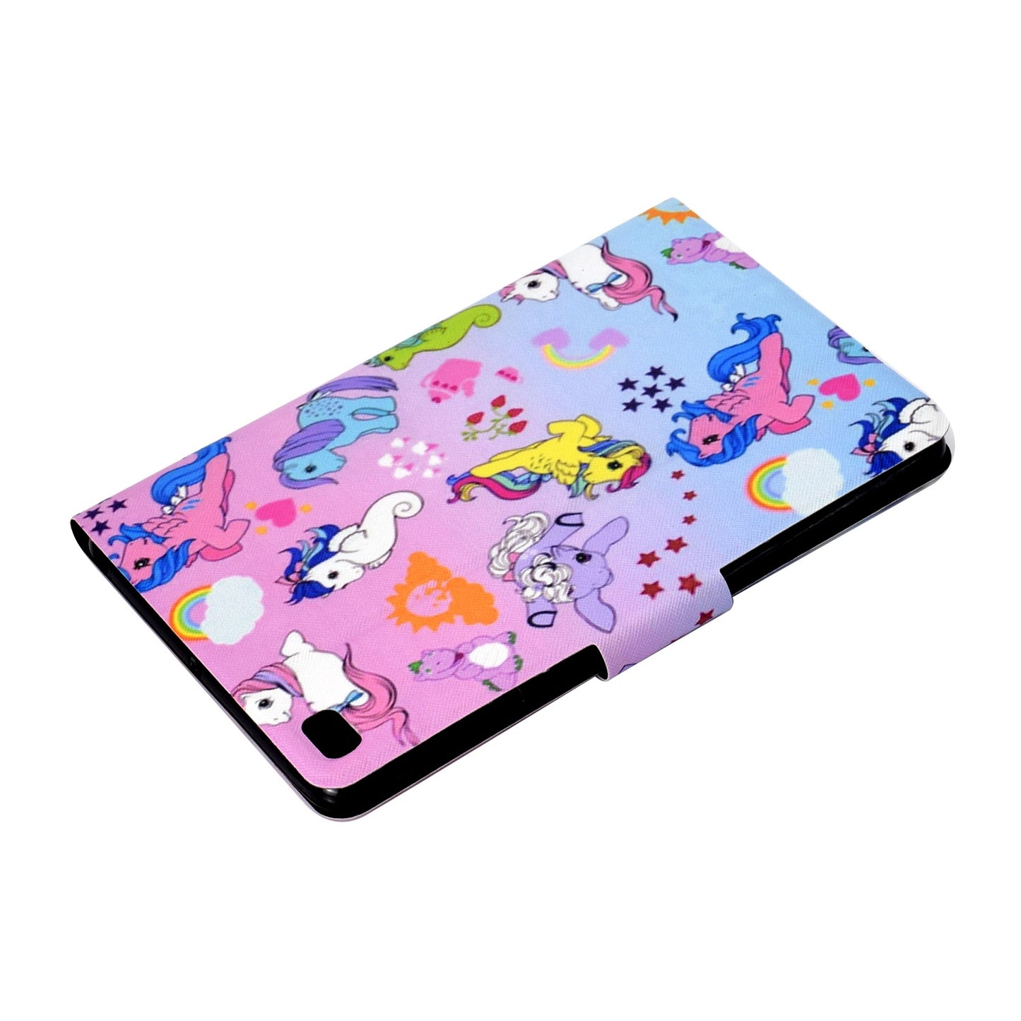 For iPad Mini 1 / 2 / 3 / 4 / mini (2019) 7.9 inch Pattern Printing Magnetic Flip Case PU Leather Folding Folio Stand Cover with Card Slots