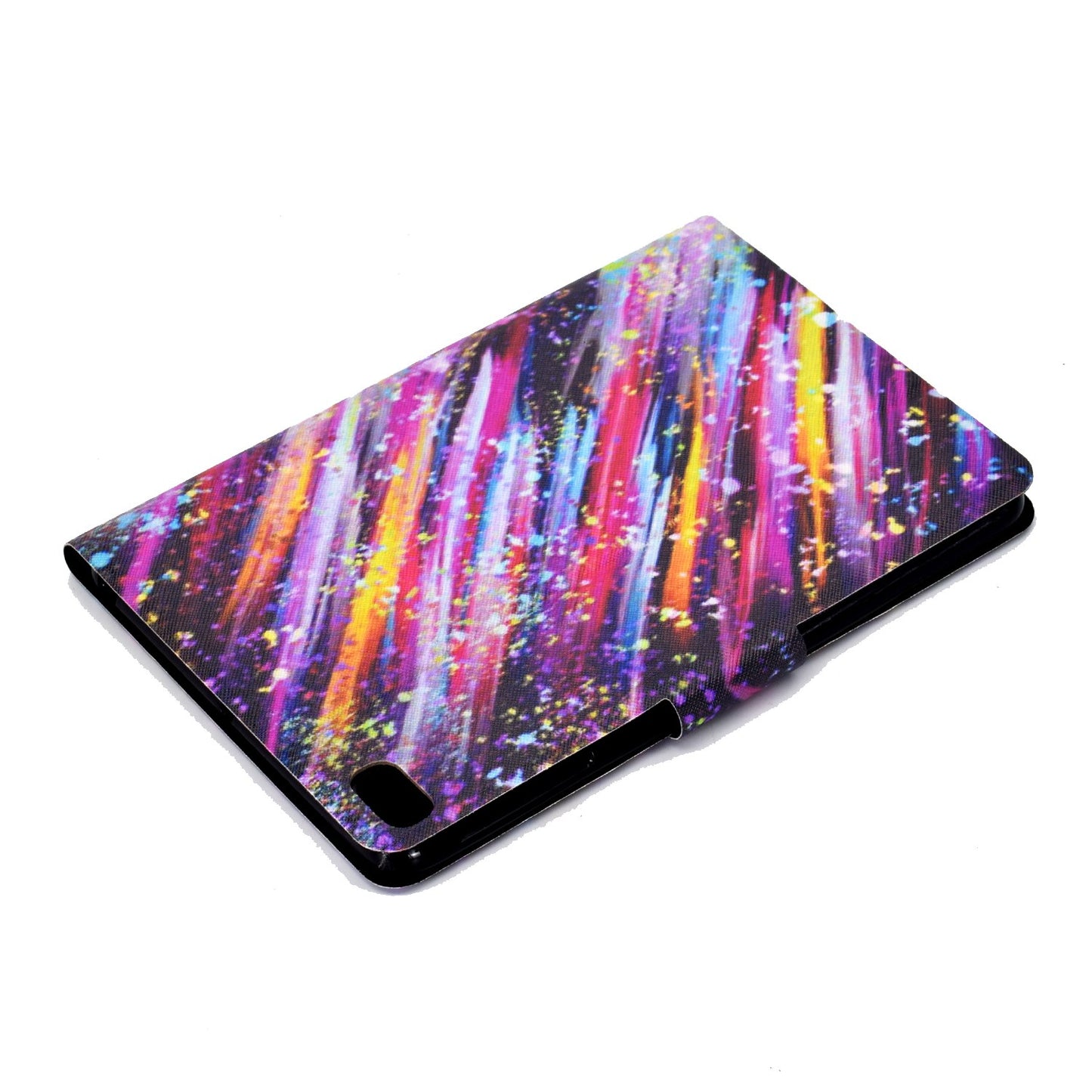 For iPad Mini 1 / 2 / 3 / 4 / mini (2019) 7.9 inch Pattern Printing Magnetic Flip Case PU Leather Folding Folio Stand Cover with Card Slots