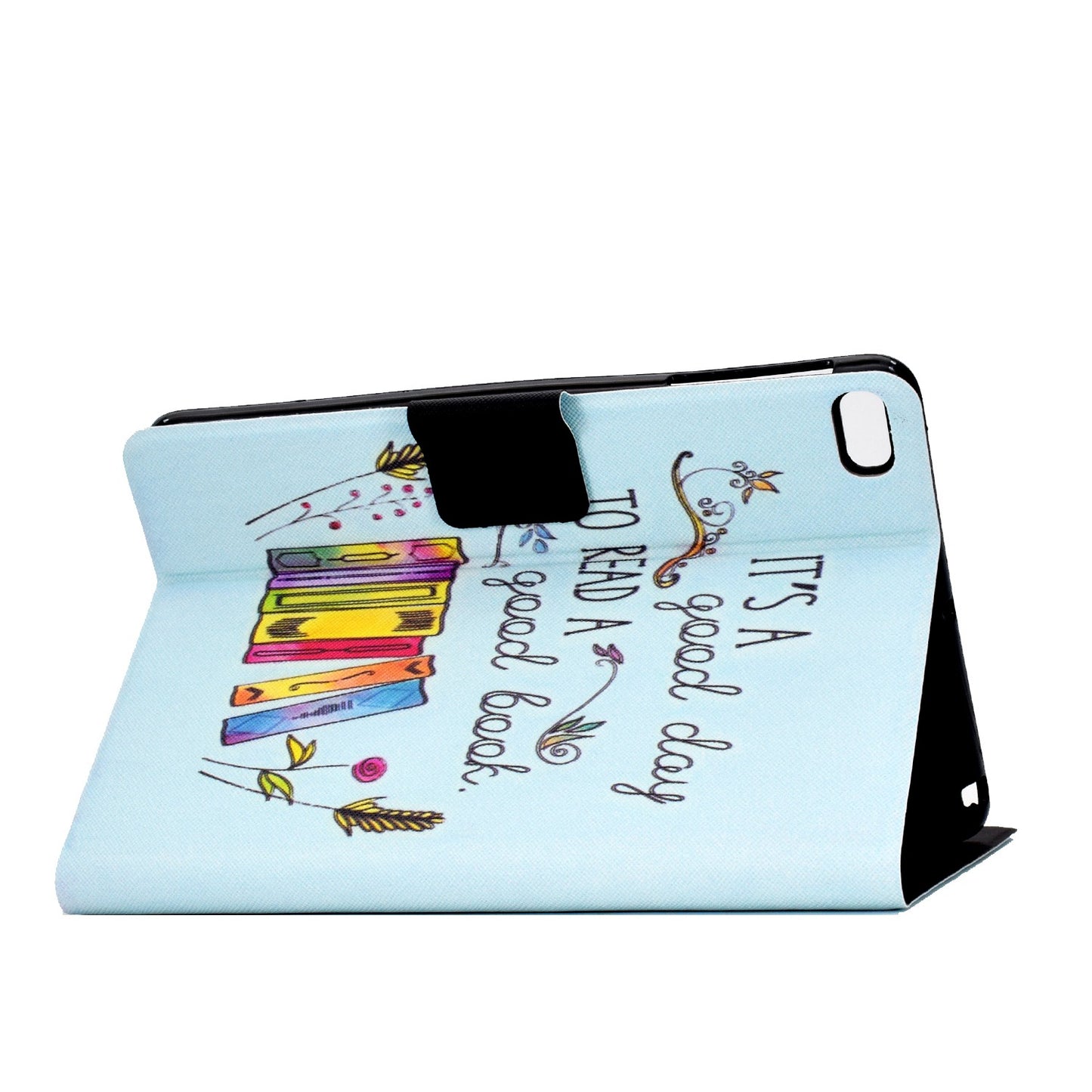 For iPad Mini 1 / 2 / 3 / 4 / mini (2019) 7.9 inch Pattern Printing Magnetic Flip Case PU Leather Folding Folio Stand Cover with Card Slots